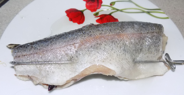 Pečený pstruh plnený sušenými slivkami (fotorecept) - obrázok 4