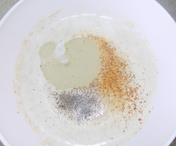 Pečená brokolica so zálievkou z tofu (fotorecept) - obrázok 2