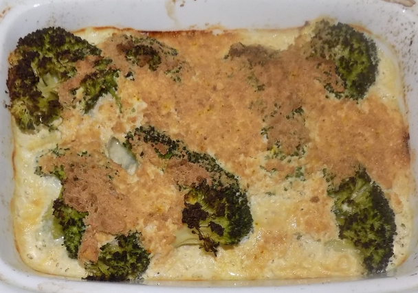 Pečená brokolica so zálievkou z tofu (fotorecept) - obrázok 5
