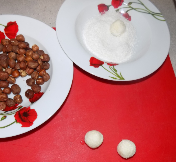 Raffaello guľky s lieskovcami (fotorecept) - obrázok 4