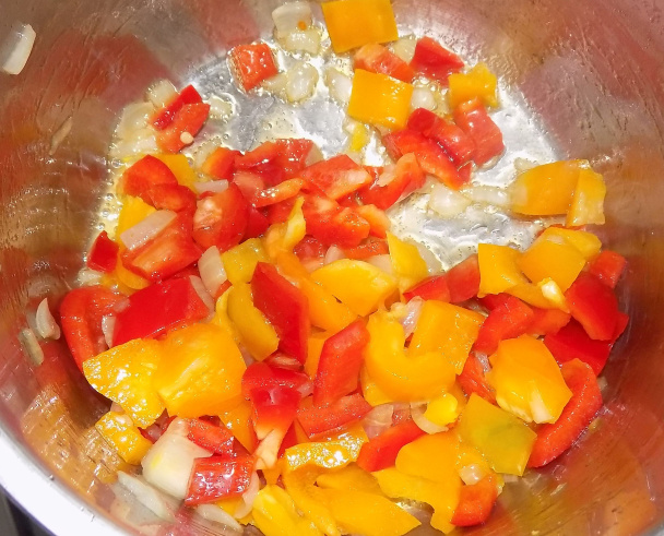 Cícerová polievka s paprikou a tahini (fotorecept) - obrázok 2