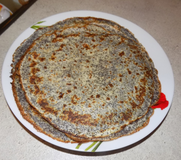 Makové palacinky (fotorecept) - obrázok 2