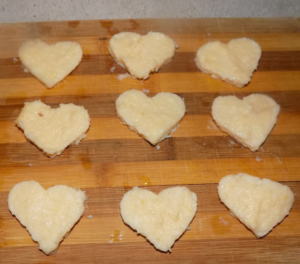 Valentínske krupicové srdiečka (fotorecept) - obrázok 4