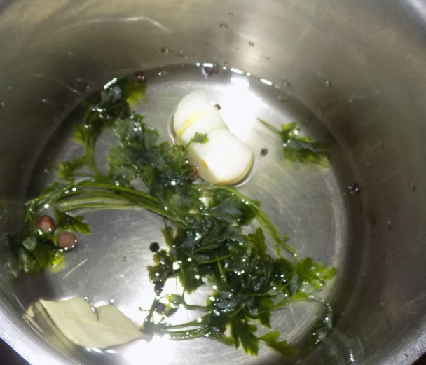 Batatovo-hrášková polievka s kyslým mliekom (fotorecept) - obrázok 1