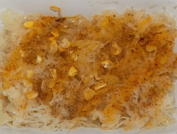 Kačacie stehná na kyslej kapuste (fotorecept) - obrázok 1