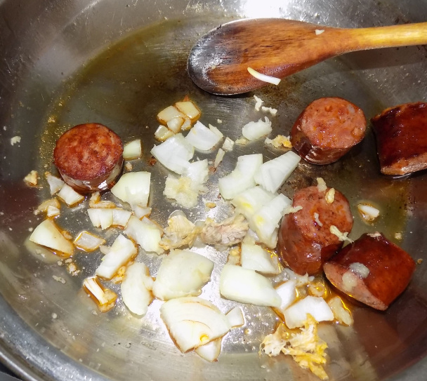 Klobása na zelenine (fotorecept) - obrázok 2