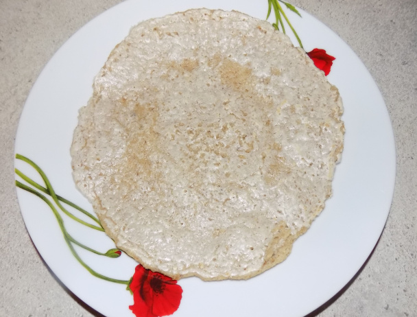 Placky z ovsených vločiek ako tortilly (fotorecept) - obrázok 3