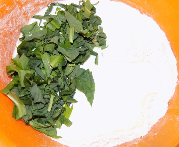 Rýchly chlieb s medvedím cesnakom (fotorecept) - obrázok 1