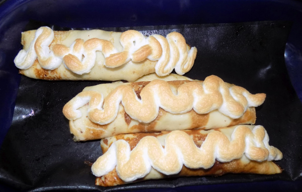 Palacinky plnené jablkovou náplňou (fotorecept) - obrázok 5