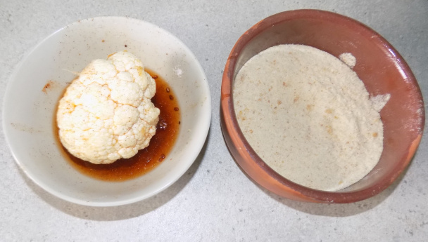 Pečený karfiol v paprikovej kruste (fotorecept) - obrázok 3