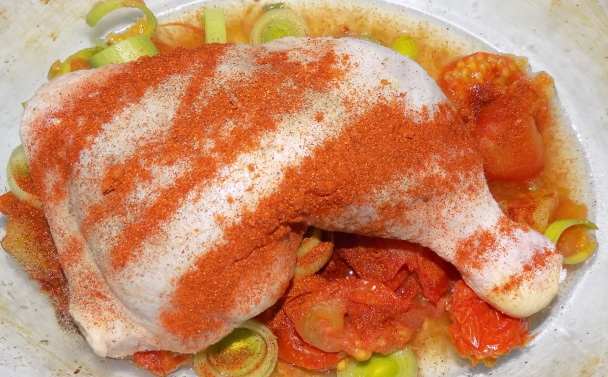 Pečené kuracie stehná na zelenine (fotorecept) - obrázok 2