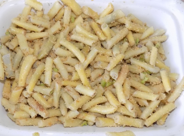 Zapečené fazuľky so strúhankou (fotorecept) - obrázok 3