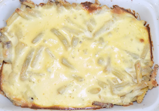 Zapečené fazuľky so strúhankou (fotorecept) - obrázok 5