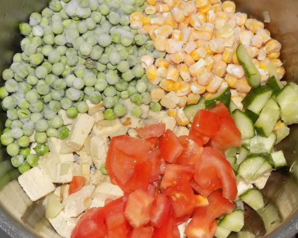 Pšeno so zeleninou a s tofu (fotorecept) - obrázok 3