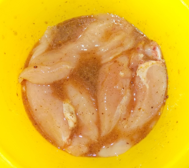 Kuracie plátky v marináde (fotorecept) - obrázok 2