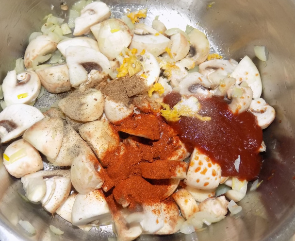 Šampiňónový guláš (fotorecept) - obrázok 3