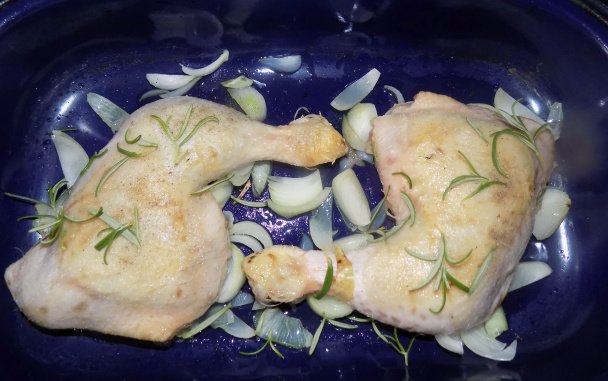 Kuracie stehná s rozmarínovými knedľami (fotorecept) - obrázok 2