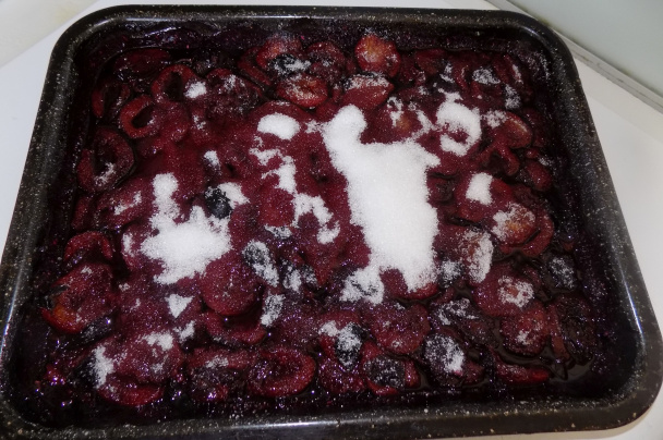 Slivkový lekvár pečený v rúre (fotorecept) - obrázok 3