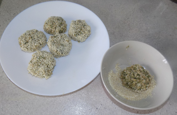 Krúpové fašírky s mangoldom (fotorecept) - obrázok 4