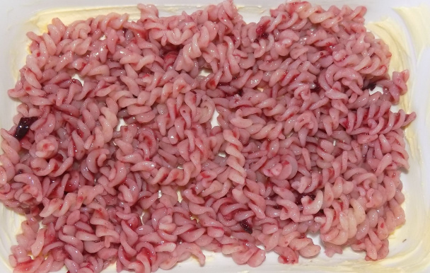 Cestoviny zapekané s lekvárom a orechami (fotorecept) - obrázok 3