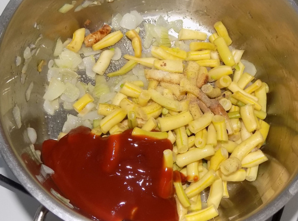 Fazuľkový guláš (fotoreept) - obrázok 2