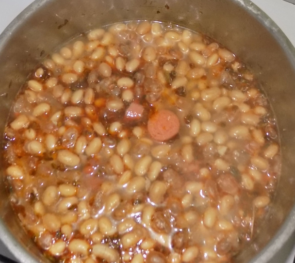 Sójová polievka so zemiakmi a párkom (fotorecept) - obrázok 4