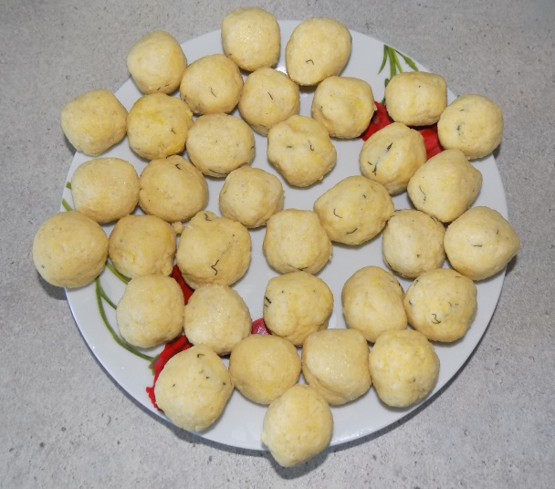Pšenové guľôčky so syrom a slaninou (fotorecept) - obrázok 3