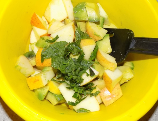 Avokádovo-jablkový šalát (fotorecept) - obrázok 3