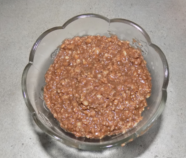 Kakaový vločkový pohár s chia semienkami (fotorecept) - obrázok 3