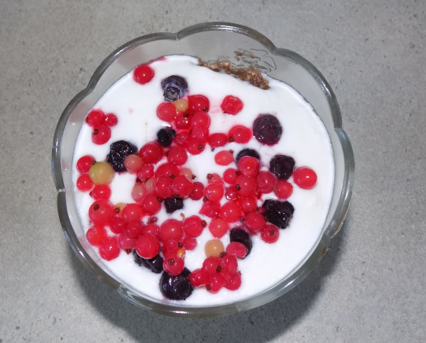 Kakaový vločkový pohár s chia semienkami (fotorecept) - obrázok 4