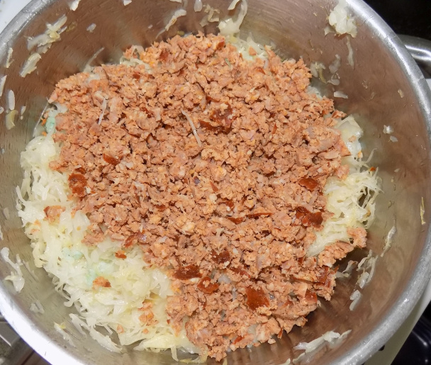 Zemiakový závin s kyslou kapustou (fotorecept) - obrázok 2