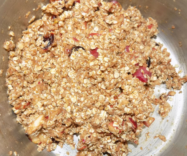 Chutné ovsené štvorce s jablkom a škoricou (fotorecept) - obrázok 4