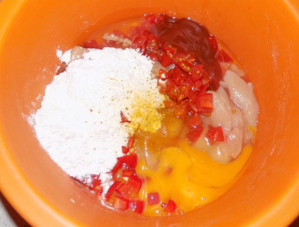 Placky z kuracieho mäsa (fotorecept) - obrázok 2