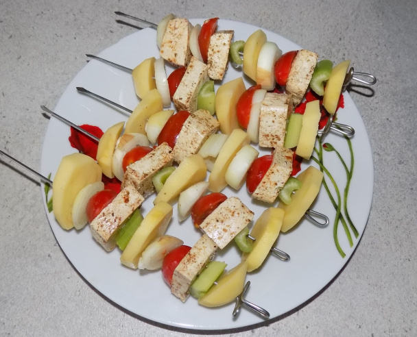 Zeleninové ražniči s tofu (fotorecept) - obrázok 3