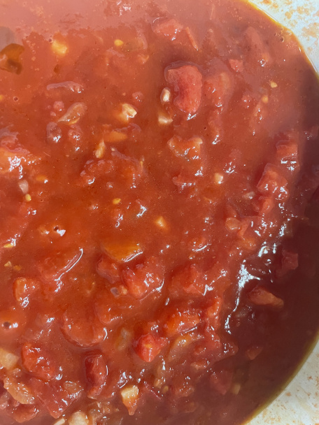 Špagety Pomodoro (s paradajkovou omáčkou) - obrázok 3