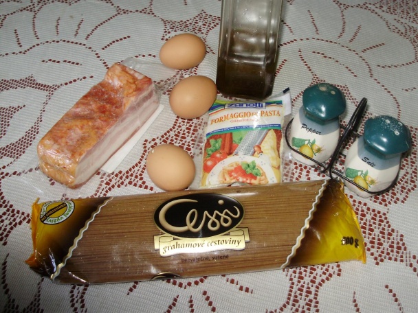Špagety Carbonara (fotorecept) - obrázok 1
