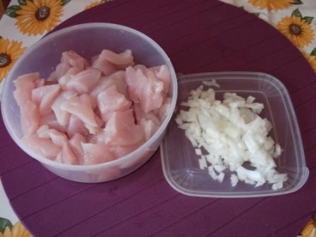 Kurací perkelt s domácimi haluškami (fotorecept) - obrázok 2