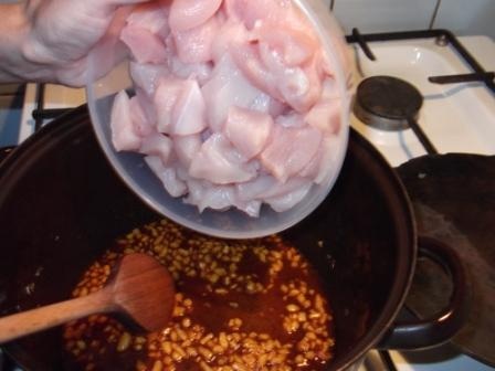 Kurací perkelt s domácimi haluškami (fotorecept) - obrázok 3