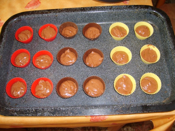 Kakaové minimuffiny (fotorecept) - obrázok 2