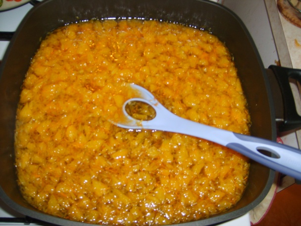 Pomarančová marmeláda s mrkvou (fotorecept) - obrázok 4