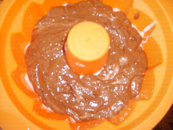 Trojfarebná pudingová bábovka (fotorecept) - obrázok 5