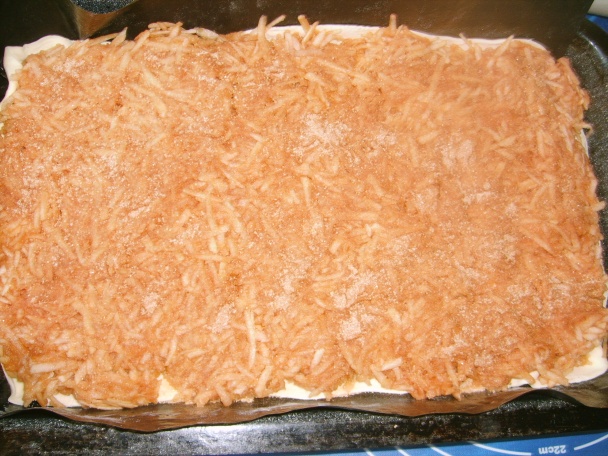 Jablkový koláč s pudingom (fotorecept) - obrázok 4