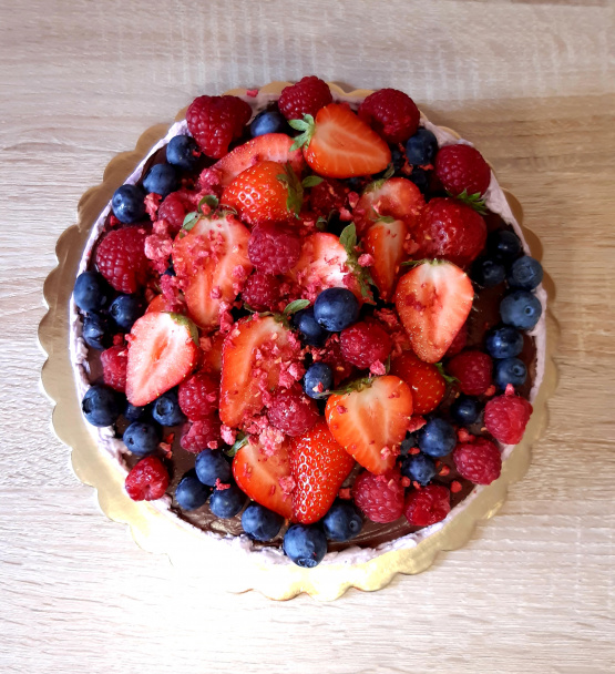 Torta s lesným ovocím - obrázok 6