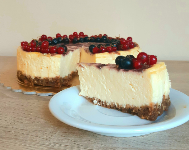 Cheesecake s čučoriedkami - obrázok 5