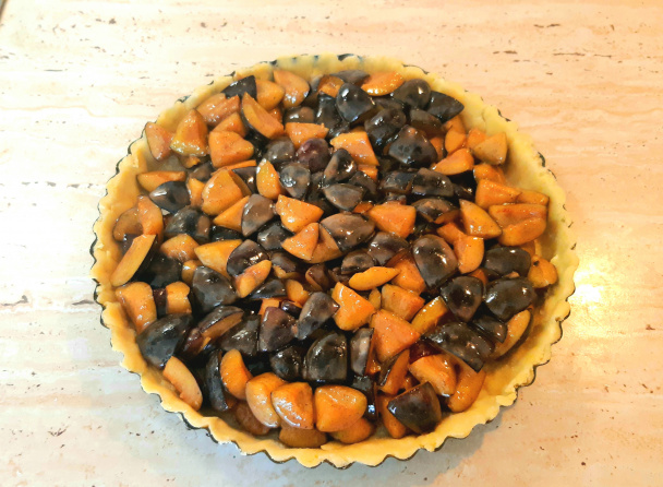 Krehký slivkový koláč (fotorecept) - obrázok 3