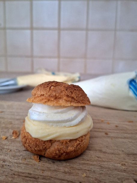 Choux à la crème craquelin (fotorecept) - obrázok 8