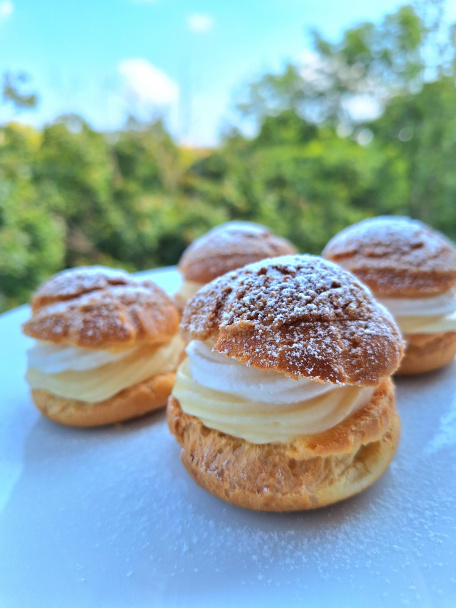 Choux à la crème craquelin (fotorecept) - obrázok 10