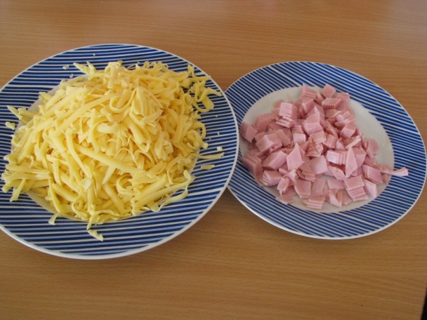 Zapečený syr so šunkou (fotorecept) - obrázok 2