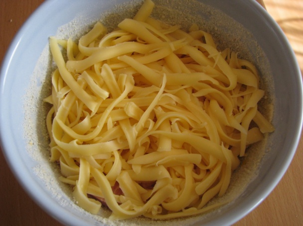 Zapečený syr so šunkou (fotorecept) - obrázok 7