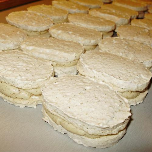 Orechové laskonky s kávovým krémom (fotorecept) - obrázok 14